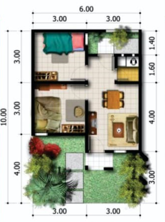 Layout Rumah